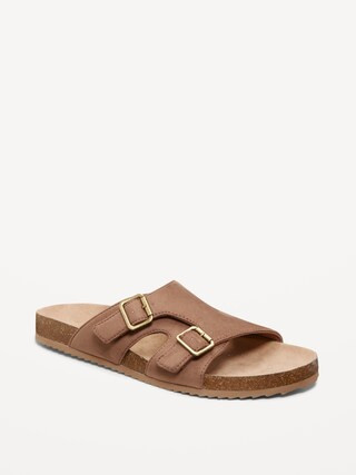 Faux-Suede Double-Strap Sandals for Men | Old Navy (US)