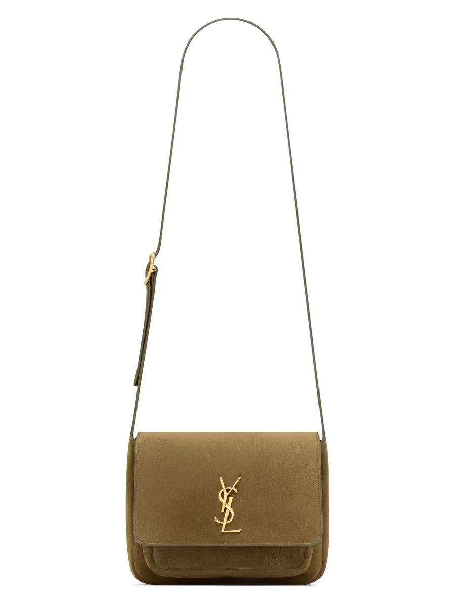 Niki Satchel Shoulder Bag in Suede | Saks Fifth Avenue