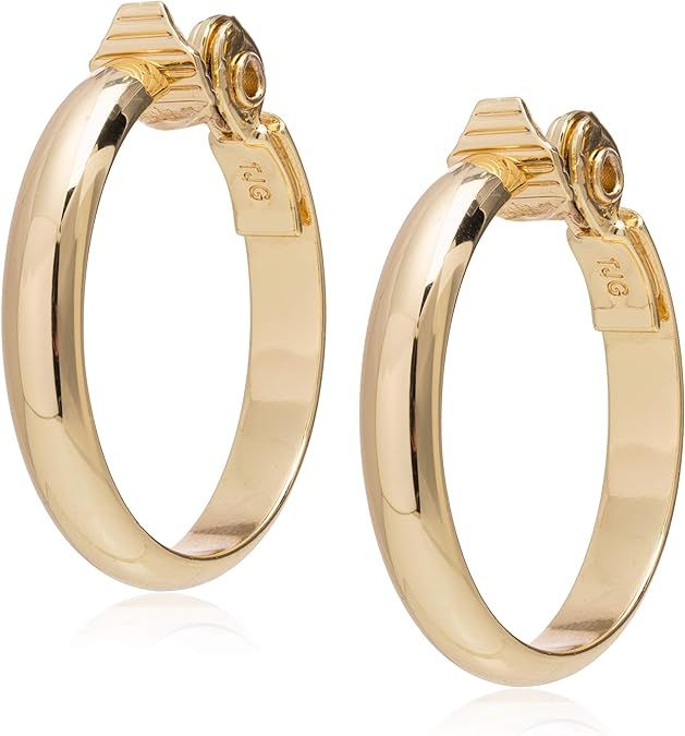 Anne Klein Clip Hoop Earrings | Amazon (US)