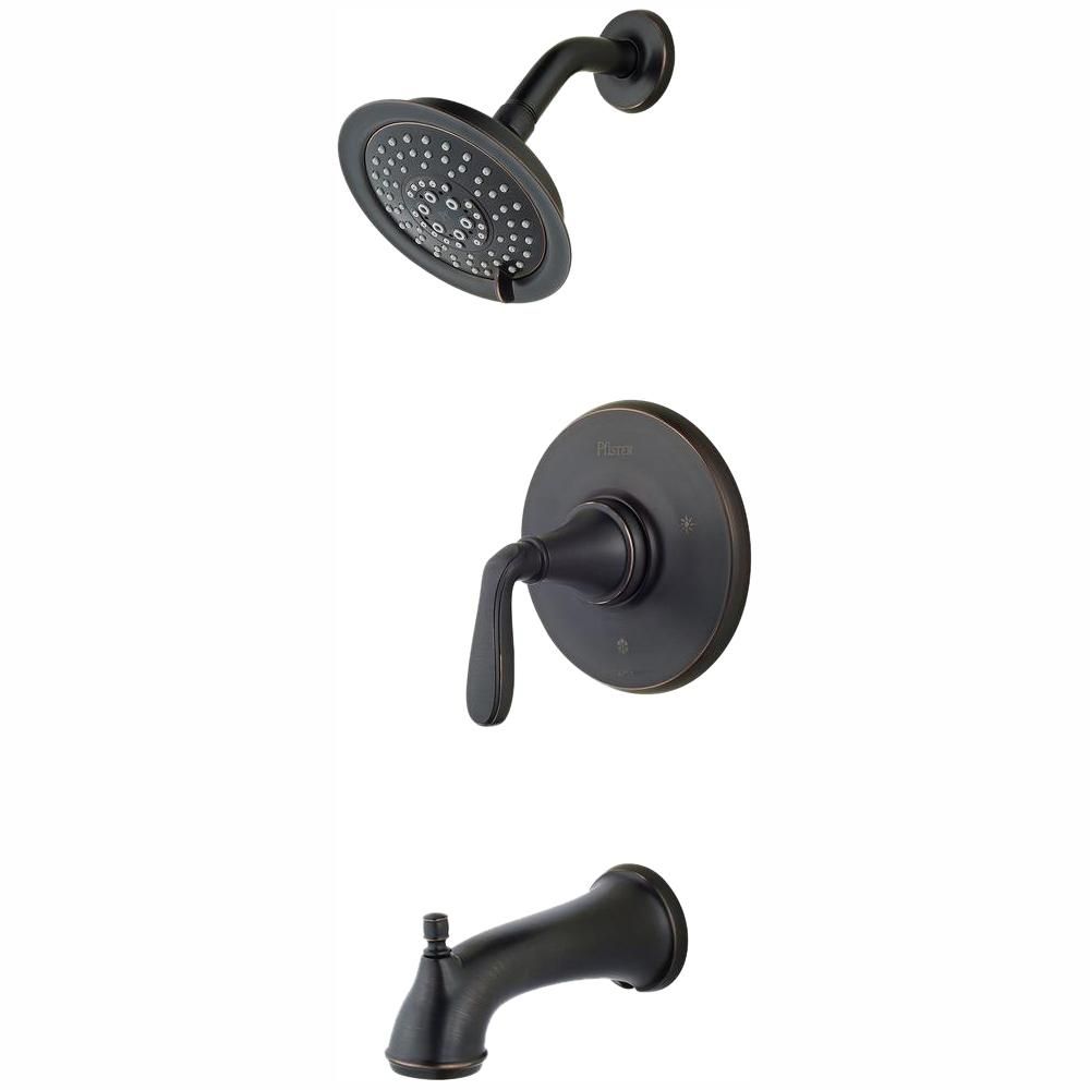 Northcott Single-Handle Tub and Shower Faucet Trim Kit in Tuscan Bronze (Valve Not Included) | The Home Depot