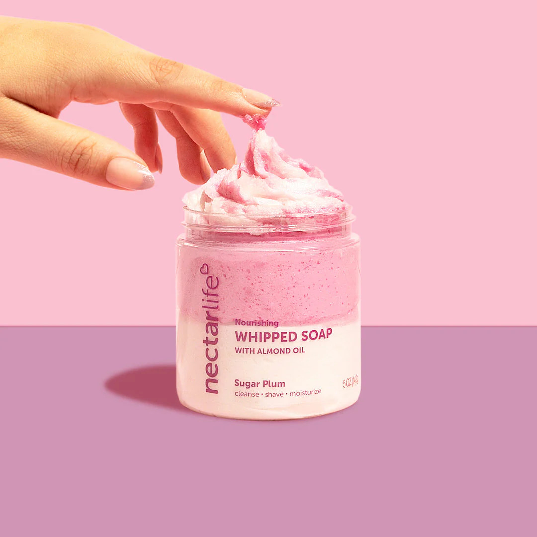 Sugar Plum Whipped Soap | Nectar Bath Treats