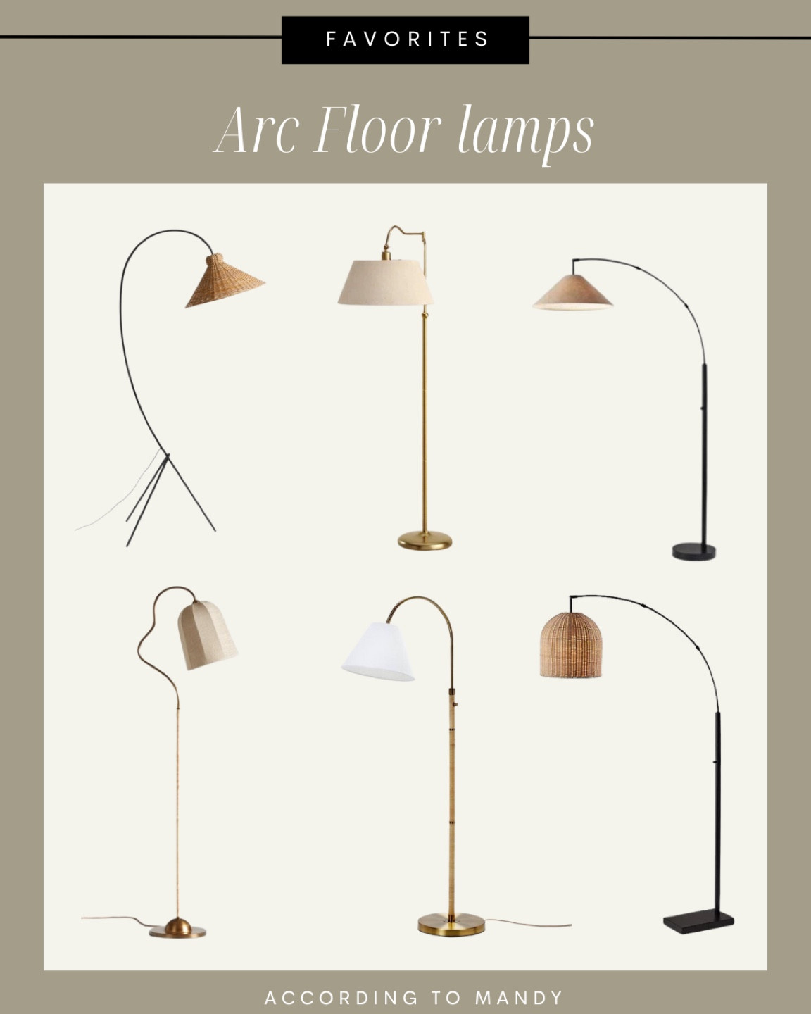 Arc floor lamps I am loving 

#LTKhome #LTKFind #LTKsalealert