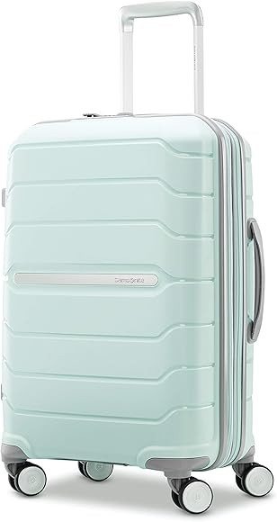 Samsonite Freeform Hardside Expandable with Double Spinner Wheels, Mint Green, Carry-On 21-Inch | Amazon (US)