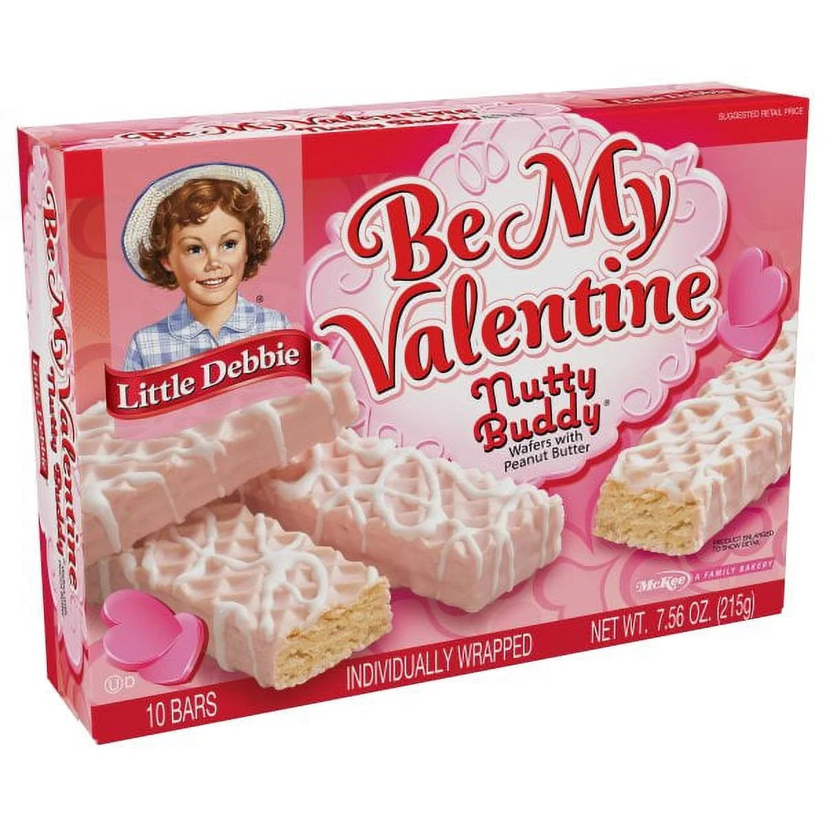Little Debbies Little Debbie Be My Valentine Nutty Bars | Walmart (US)