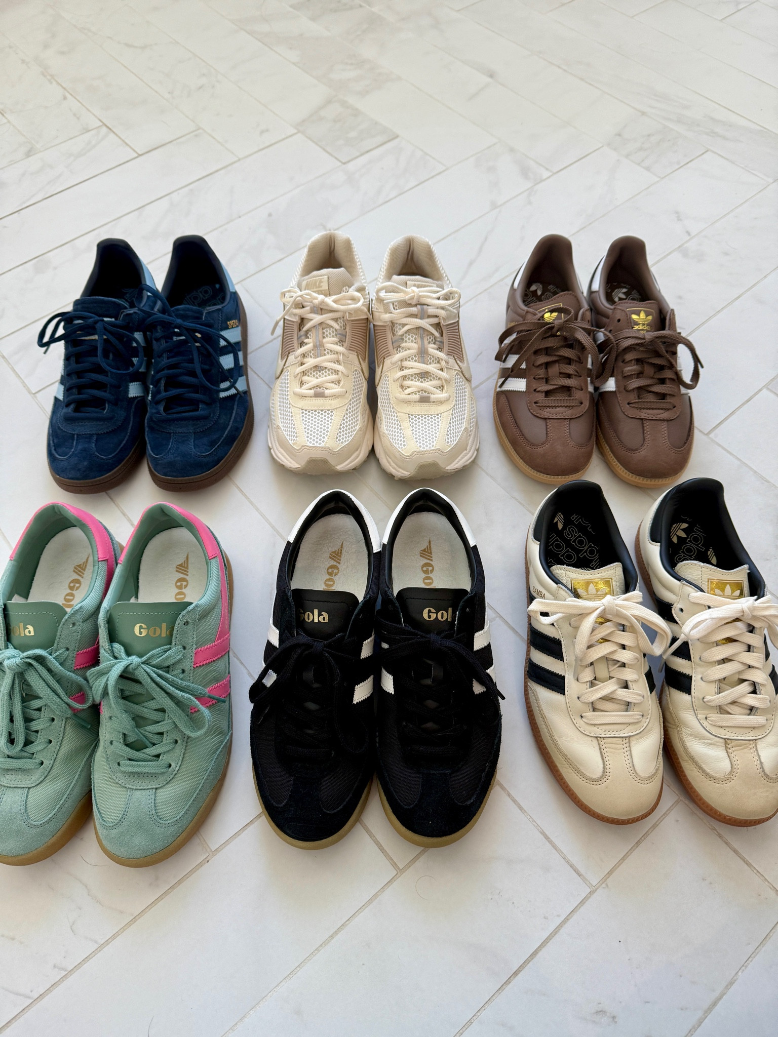 Some of my favorite sneakers for spring! Loving the Golas, sambas and Nikes

#LTKShoeCrush