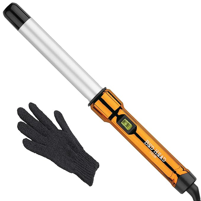 Bed Head Curlipops Clamp-Free Curling Wand Iron | For Loose Curls and outragious body (1 in) | Amazon (US)