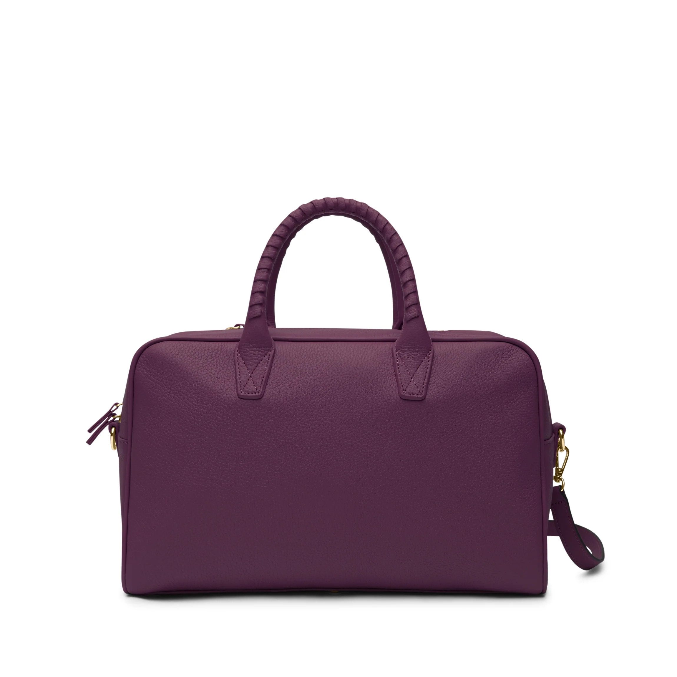 Park Satchel Deep Plum | Leatherology