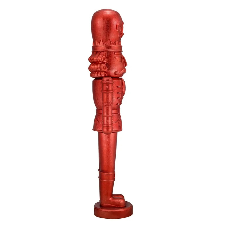 75" Red Nutcracker Blow Mold, Holiday Time, Christmas Decoration - Walmart.com | Walmart (US)