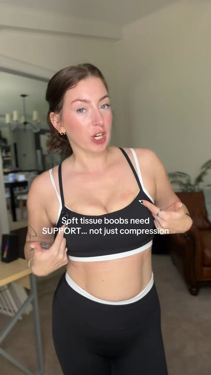 One of the biggest mistakes soft tissue girls make is thinking less structure automatically means more comfort 😅 But when you have softer natural tissue, wireless bras and molded cups can actually make fit issues worse by creating uniboob, spilling, gapping, or skin rippling under clothes.

That’s why I keep going back to the Delimira Inbarely unlined full coverage bra. The unlined design works WITH softer tissue instead of forcing it into a stiff molded shape, so you get way better lift, separation, and natural shaping without the awkward gaps at the top of the cup.

It’s supportive without feeling bulky, smooths everything out under shirts, and actually keeps softer tissue contained comfortably all day.

#SoftTissueBoobs #Delimira #UnlinedBra #BraFitTips #LargeBustFriendly  

 #LTKdayinmylife #LTKgrwm #LTKmomlife