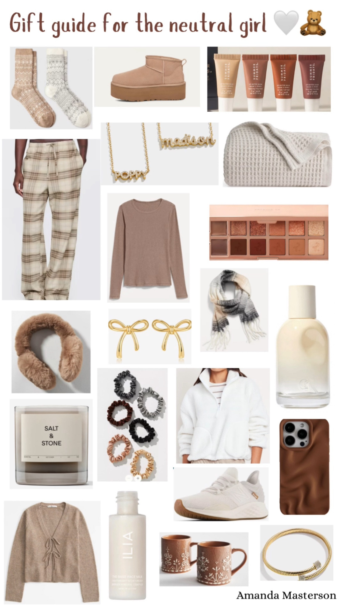 Gift Guide for the Neutral girls🧸 

 #LTKHoliday #LTKSeasonal #LTKGiftGuide