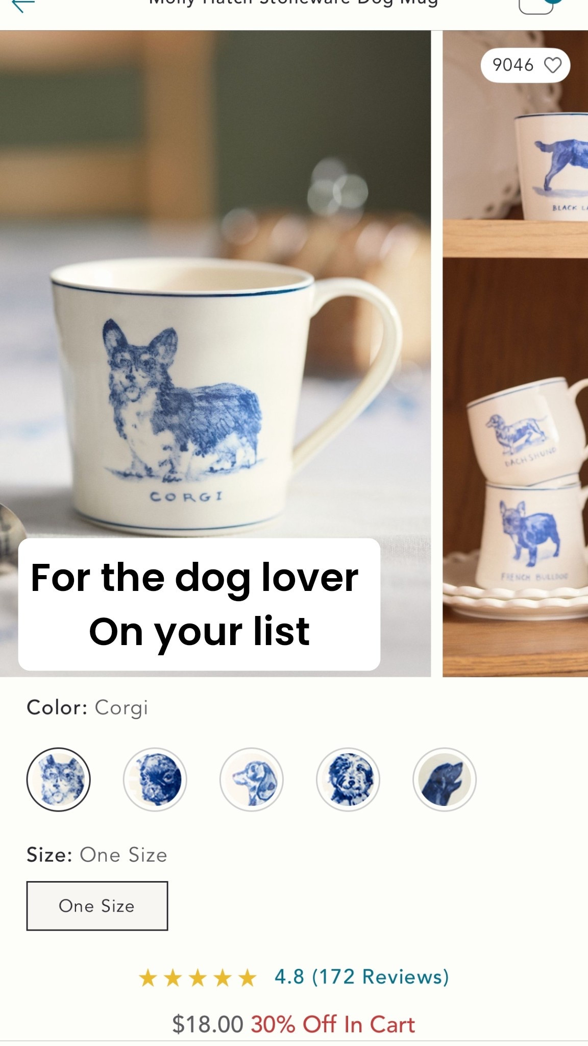 Anthro always has the best mugs! Snagging this one for a corgi lover for Christmas. 

#LTKCyberWeek #LTKGiftGuide #LTKHoliday