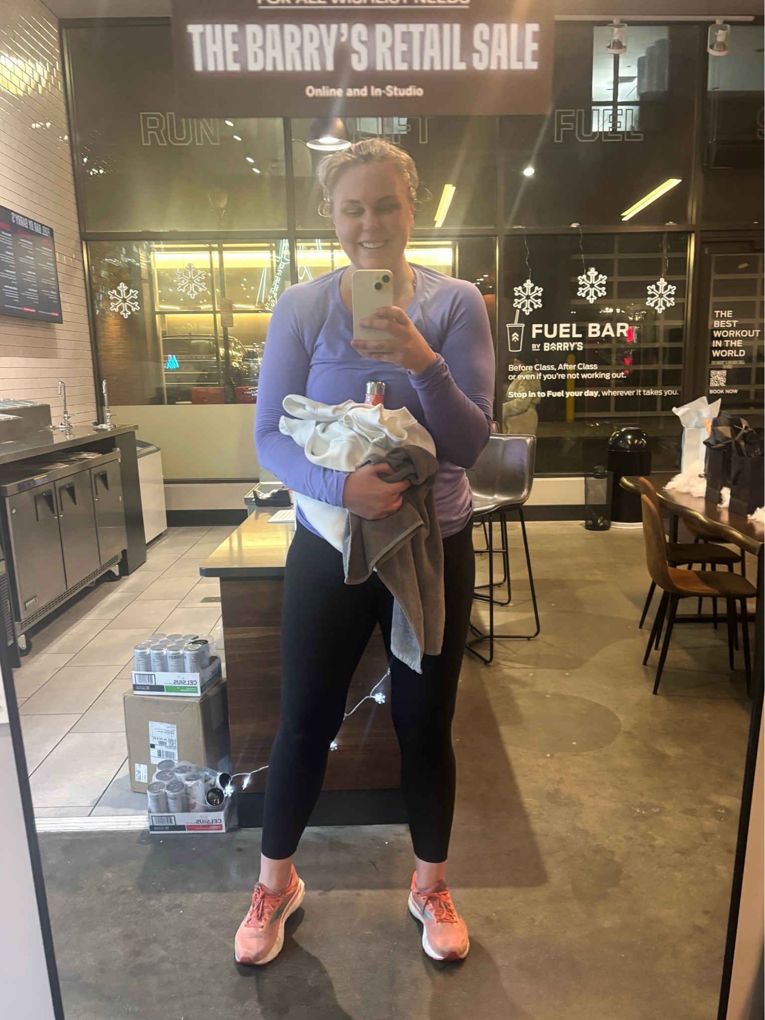 Today’s Barry’s sweatfit 💪🏻 

#LTKMidsize #LTKFitness #LTKActive