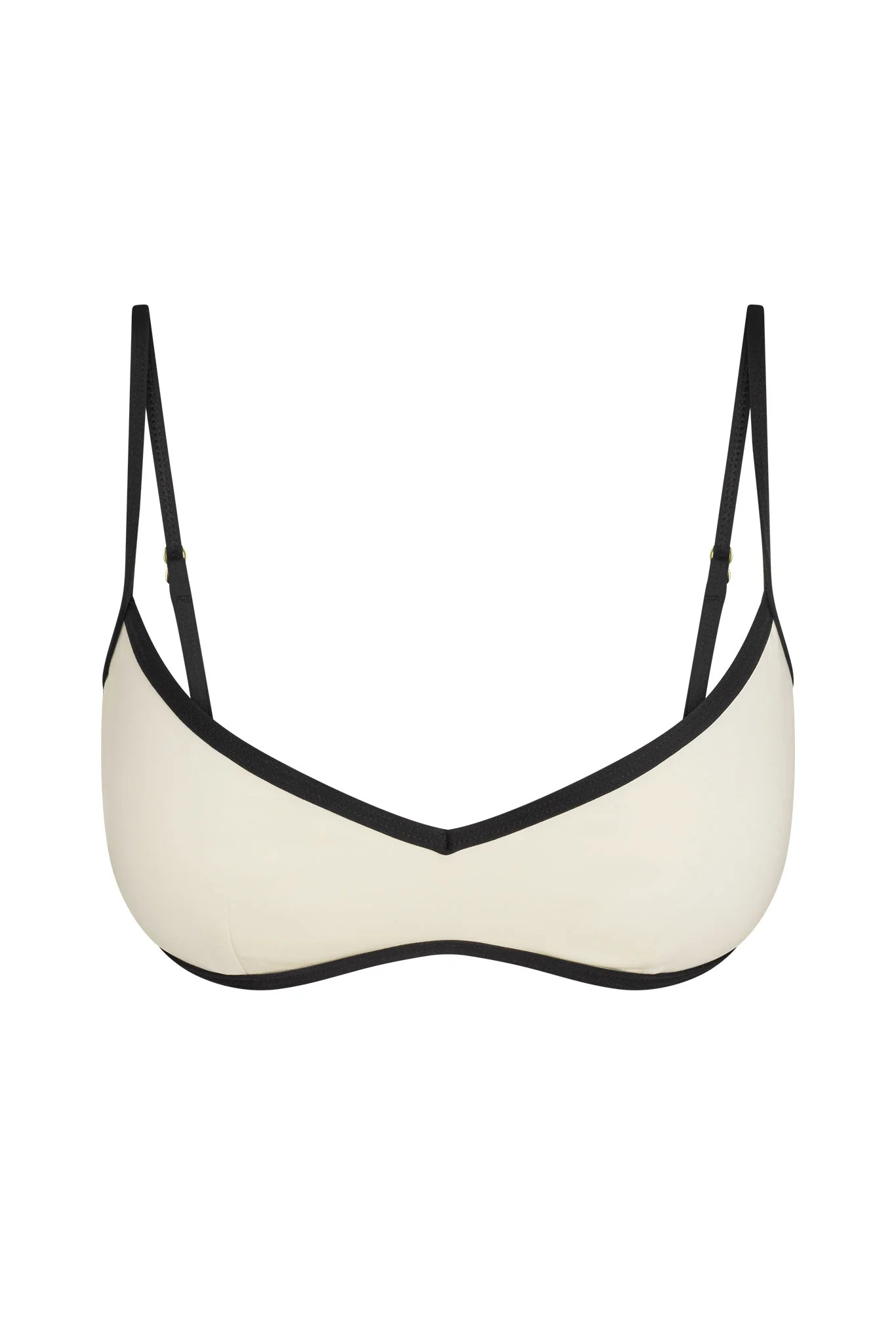 Ravello Top - Ivory/Black | Monday Swimwear