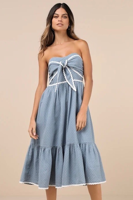 Summer family picture dress. Love this dress for beach family photos but so cute for any summer pictures. 

Vacation dress / beach dress / family pictures / lulus / polka dot / blue dress 

#LTKFamily #LTKStyleTip #LTKFindsUnder100