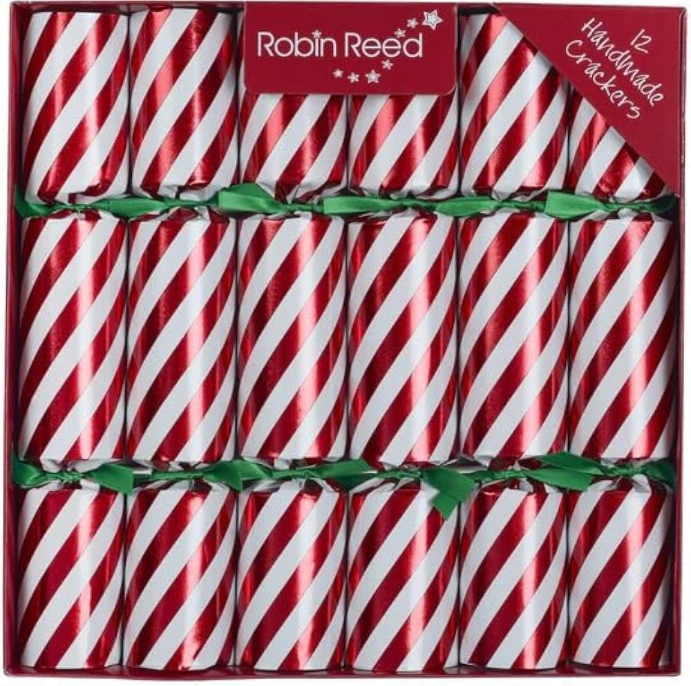 Robin Reed Candy Stripe Christmas Party Favors - Set of 12 decorative favors with surprise party ... | Amazon (US)