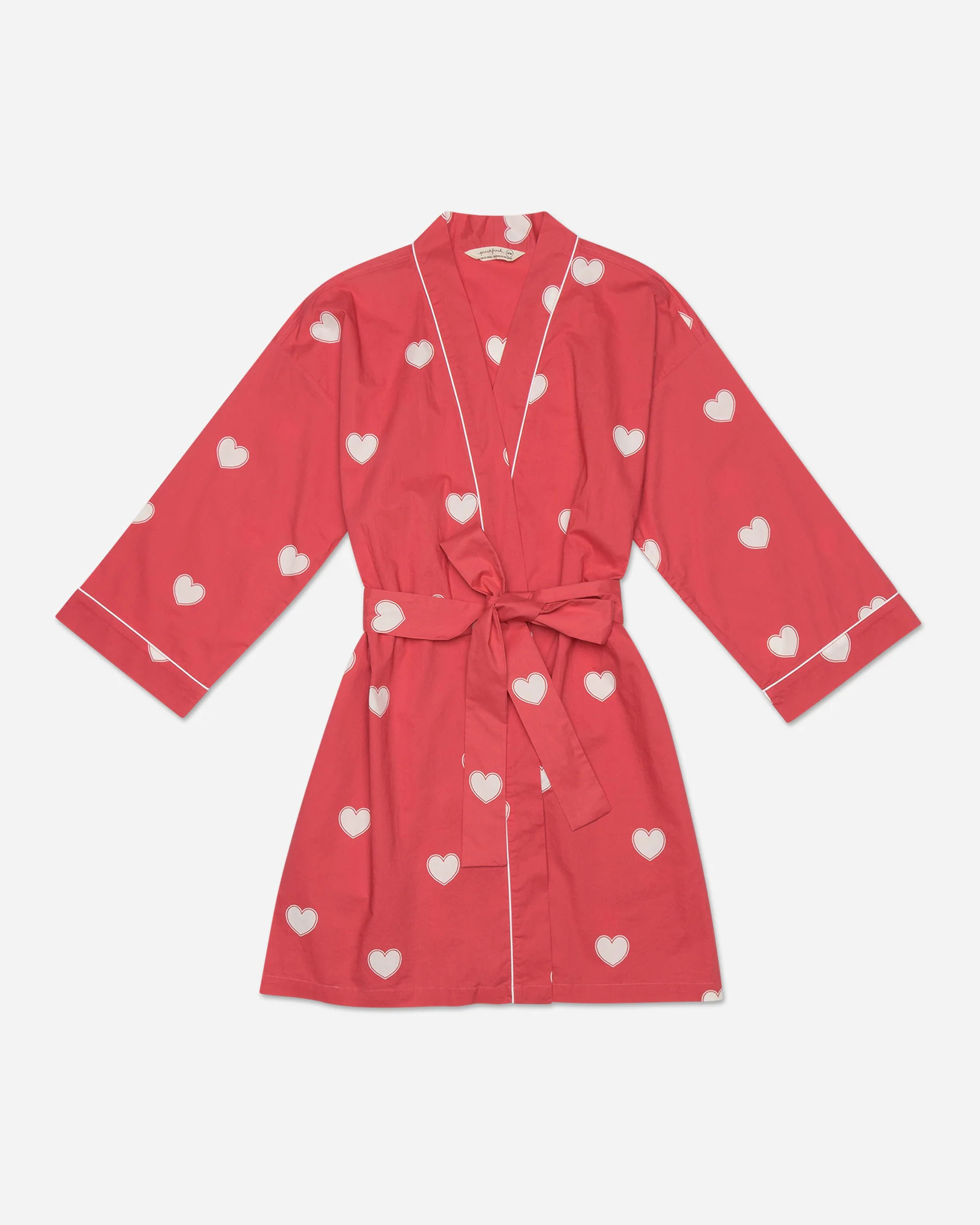 Queen of Hearts - Getting Ready Robe - Roseberry | Printfresh