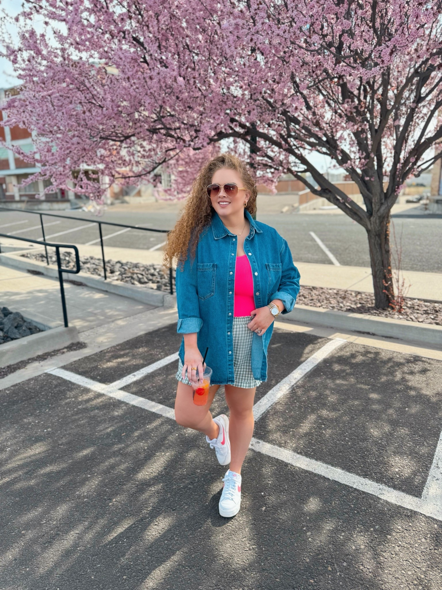 A little color, a little comfy, and suddenly it’s a favorite 💕🌿 spring outfit inspo | spring fashion | casual spring outfit | cute casual outfit | everyday spring outfit | comfy cute outfit | effortless style | easy outfit idea | colorful spring outfit | fun spring style | weekend outfit inspo | coffee run outfit | casual chic outfit | spring outfits women | warm weather outfit | spring break outfit | vacation outfit spring | day to day outfit | on the go outfit | relaxed fit outfit | sporty casual outfit | spring street style | playful outfit inspo | comfy everyday look | boxer shorts outfit 

#LTKdayinmylife #LTKootd #LTKMidsize