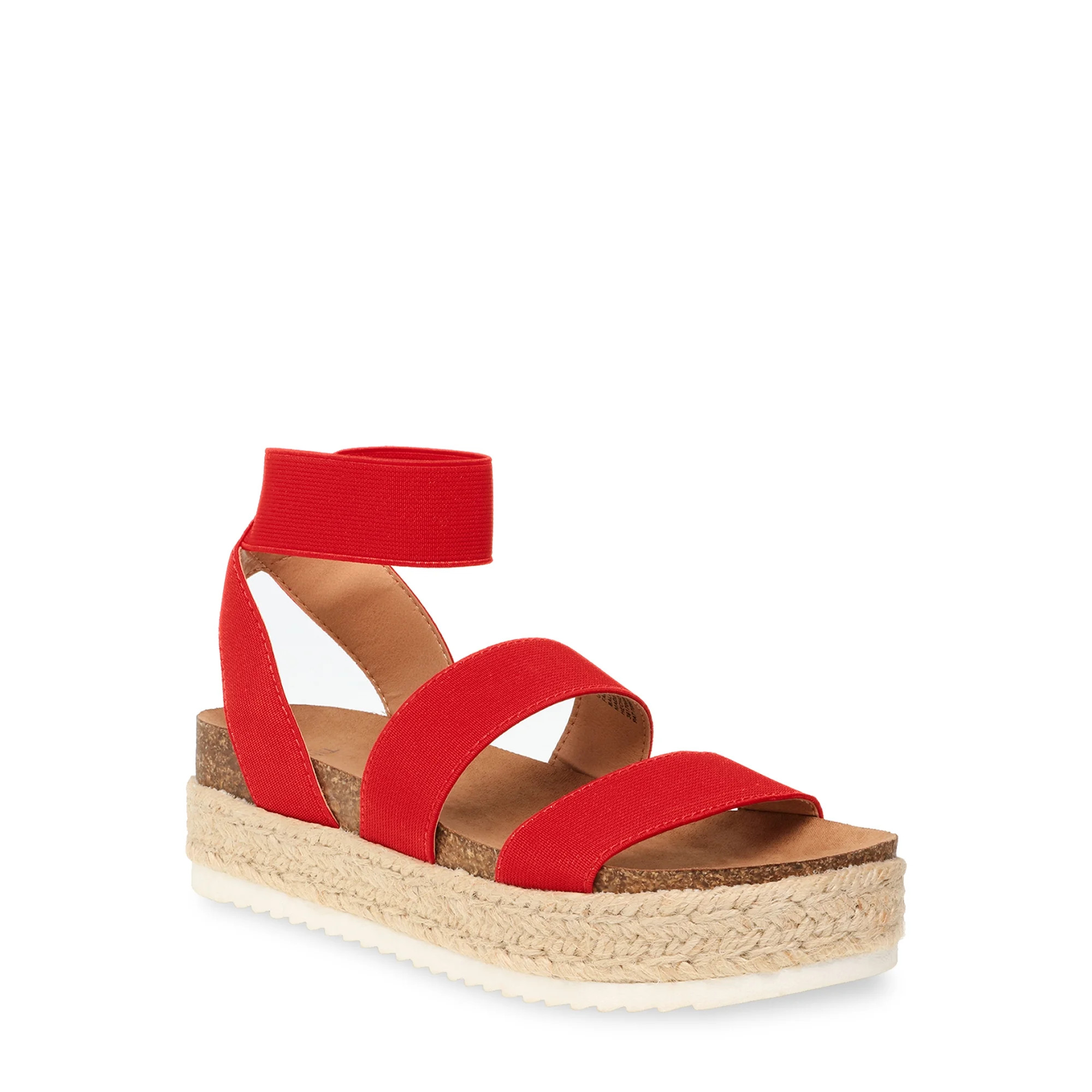 Time and Tru Women's Flatform Sandals (Wide Widths Available) | Walmart (US)