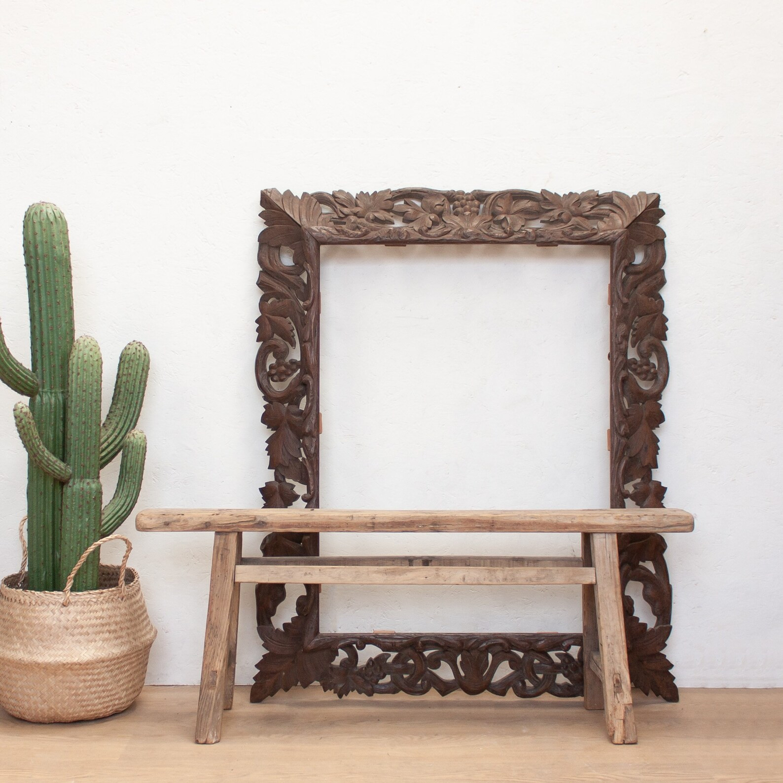 Vintage Rustic Elm Pig Bench - Etsy UK | Etsy (UK)