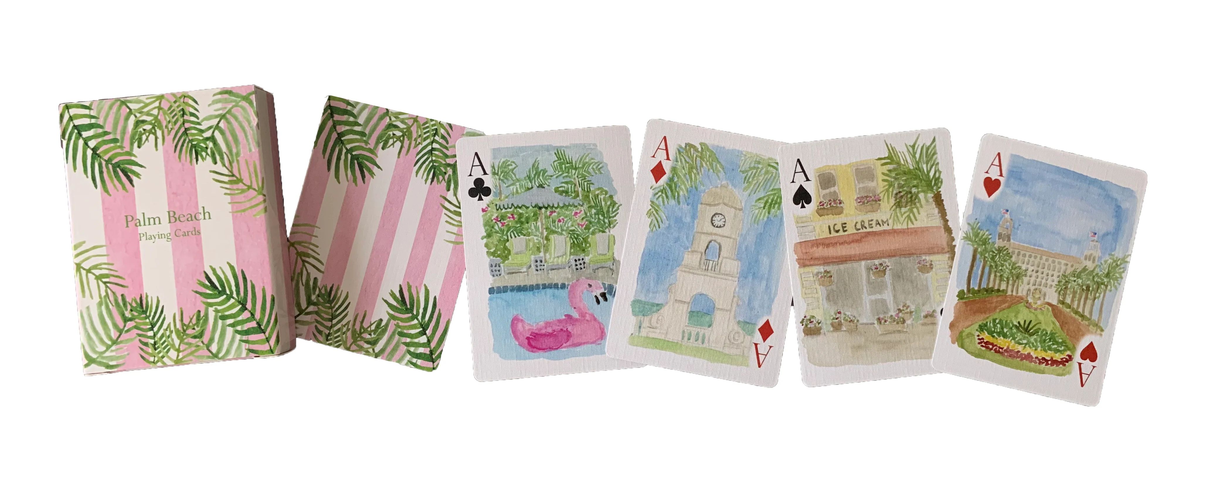 Palm Beach Playing Cards | LouLou Baker