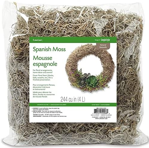 FloraCraft SM8/24 Spanish Moss, 8-Ounce Bag | Amazon (CA)