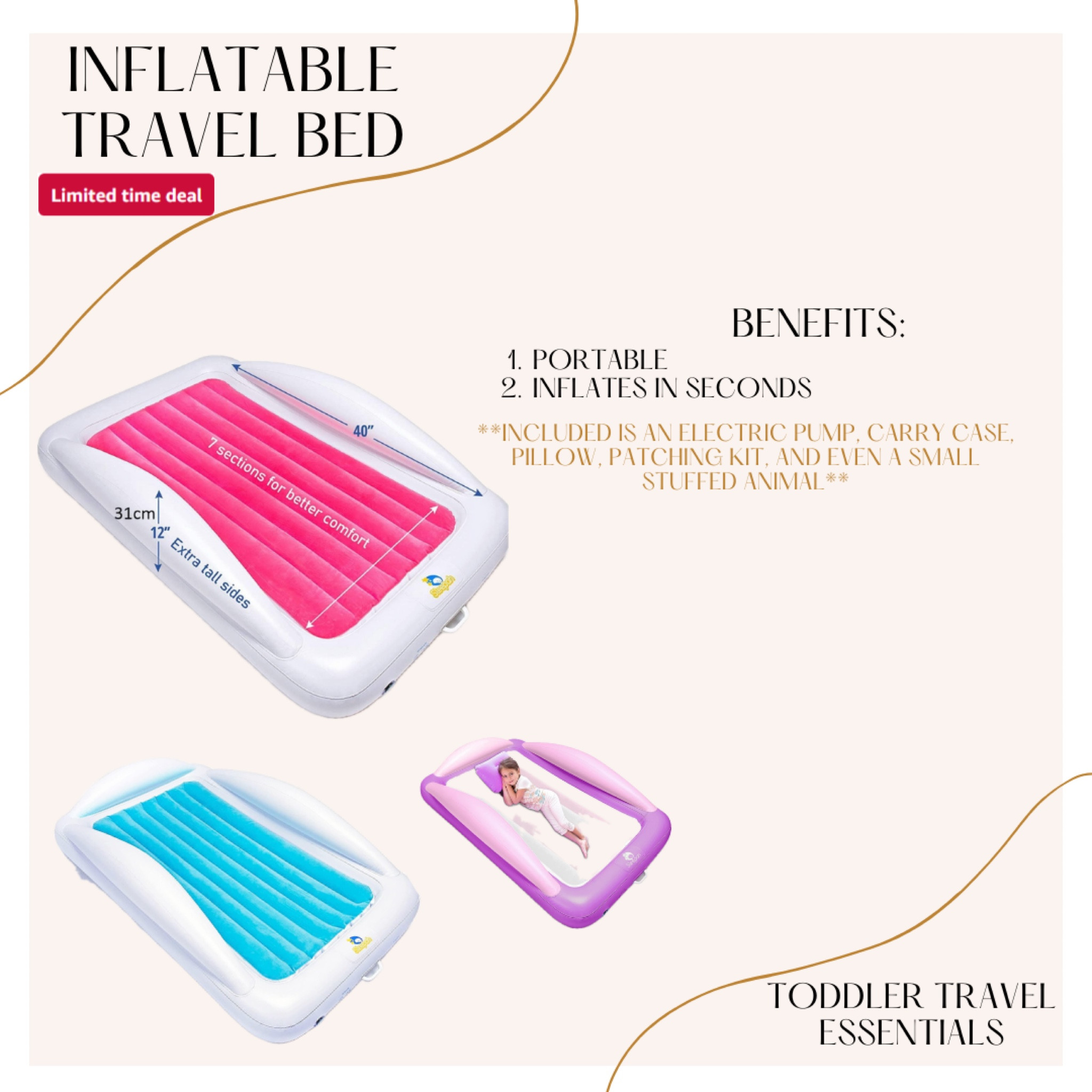 Travel toddler bed 

Amazon CA

#LTKkids #LTKbaby #LTKfamily