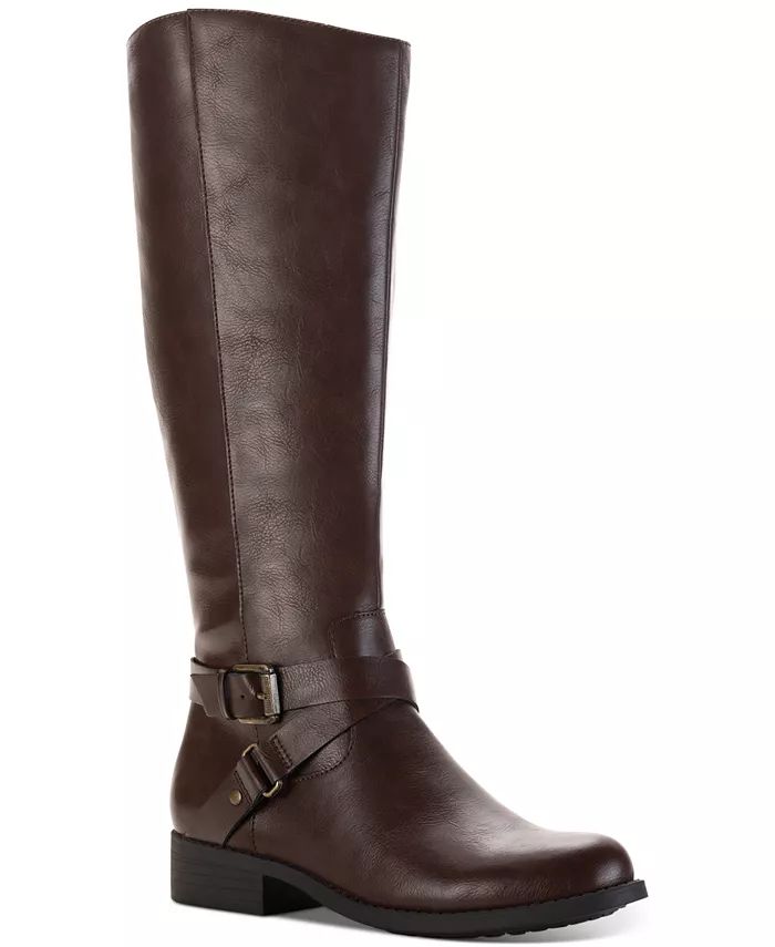 Style & Co Marliee Wide-Calf Riding Boots, Created for Macy's & Reviews - Boots - Shoes - Macy's | Macys (US)