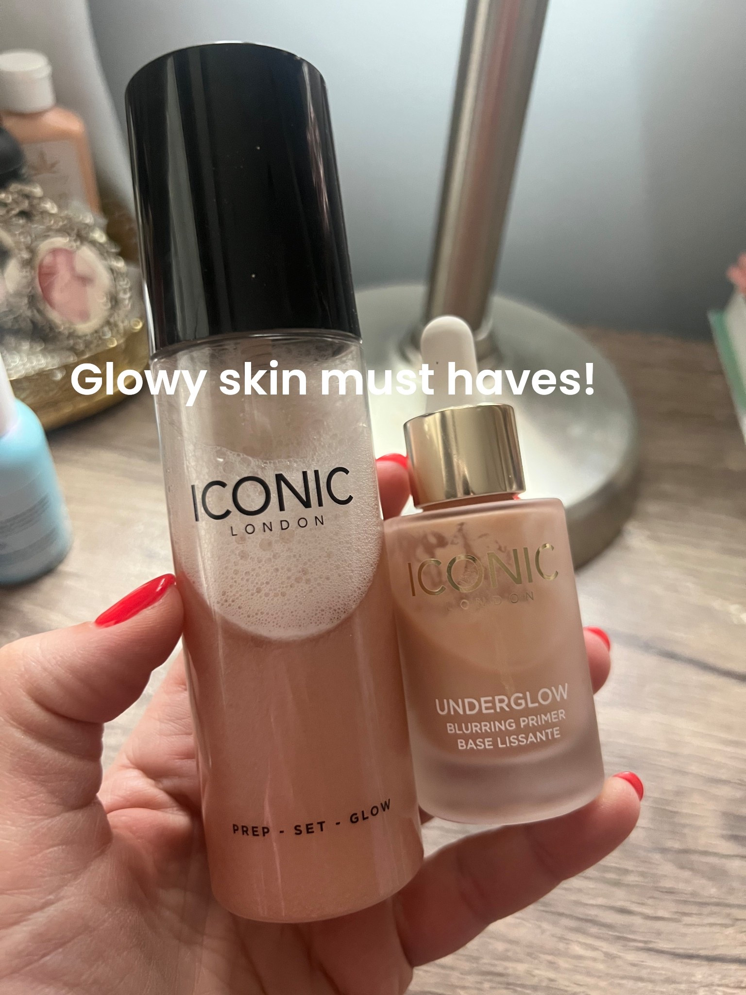 The BEST glowing, blurring primer + the prep and set spray is something I order again and agin! #amazon 

#LTKBeauty #LTKmomlife #LTKgrwm