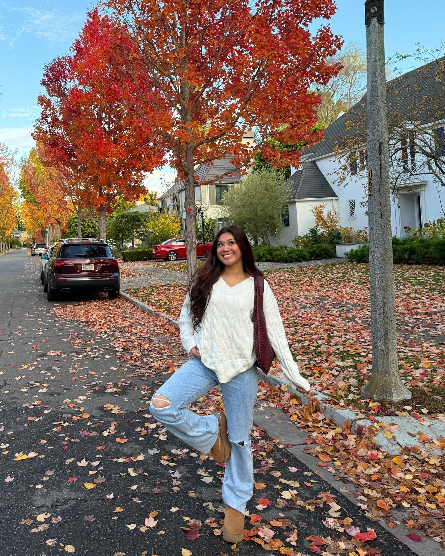 fall feels 🍁🍂

·

·

sweater & pants: @citybeachaustralia 
use code “HOLIDAYERA” 🎁❤️

·

·

#fallaesthetic #pinterestaesthetic #pinterestinspired #pinterestgirl #fallfashion #falloutfit #outfitinspiration #outfitinspo #ootd

#LTKStyleTip #LTKSeasonal