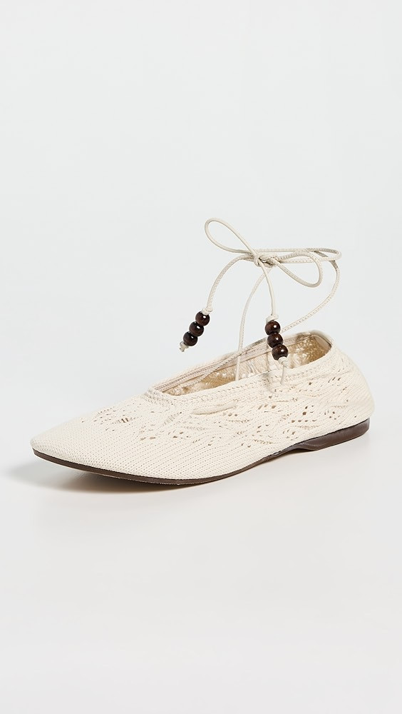 ALOHAS Rosemary Crochet Cream Espadrilles | Shopbop | Shopbop