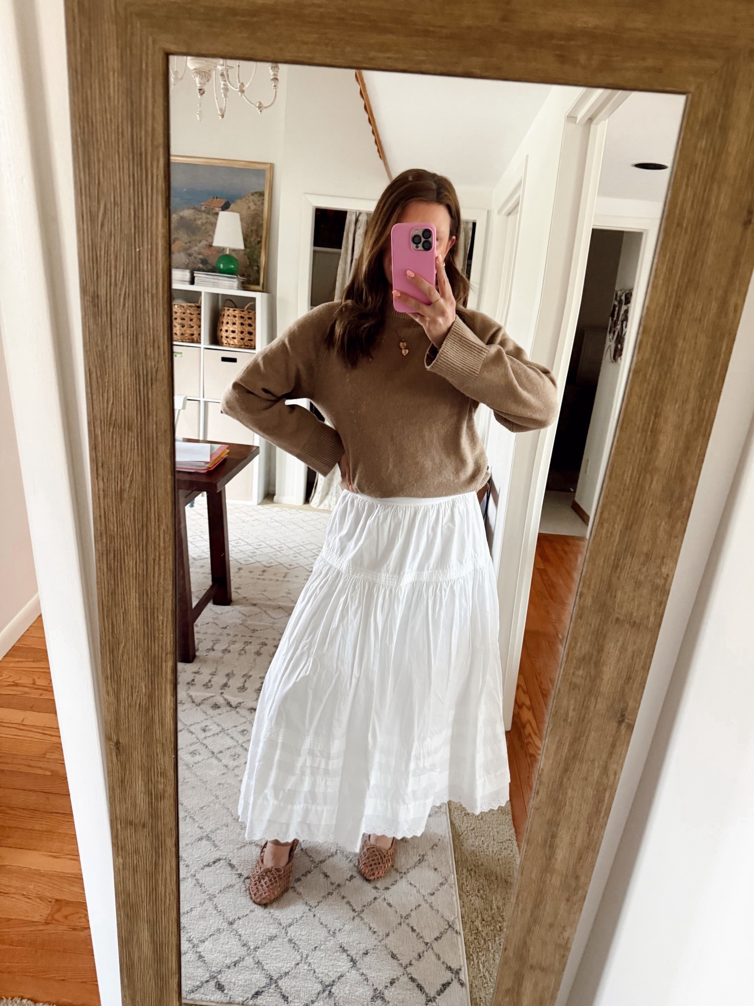 White skirt on repeat 🤍

#LTKootd #LTKSeasonal #LTKgrwm