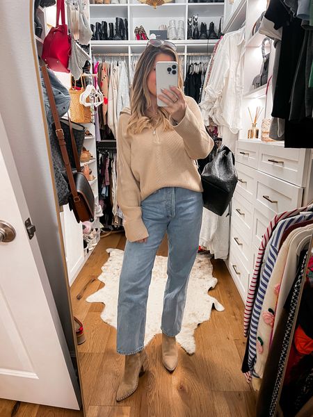 I’m wearing a small sweater, 25 jeans and size 6 booties
#ChristianBlairVordy #AmazonFinds #AmazonFashion

#LTKstyletip #LTKworkwear #LTKfindsunder50