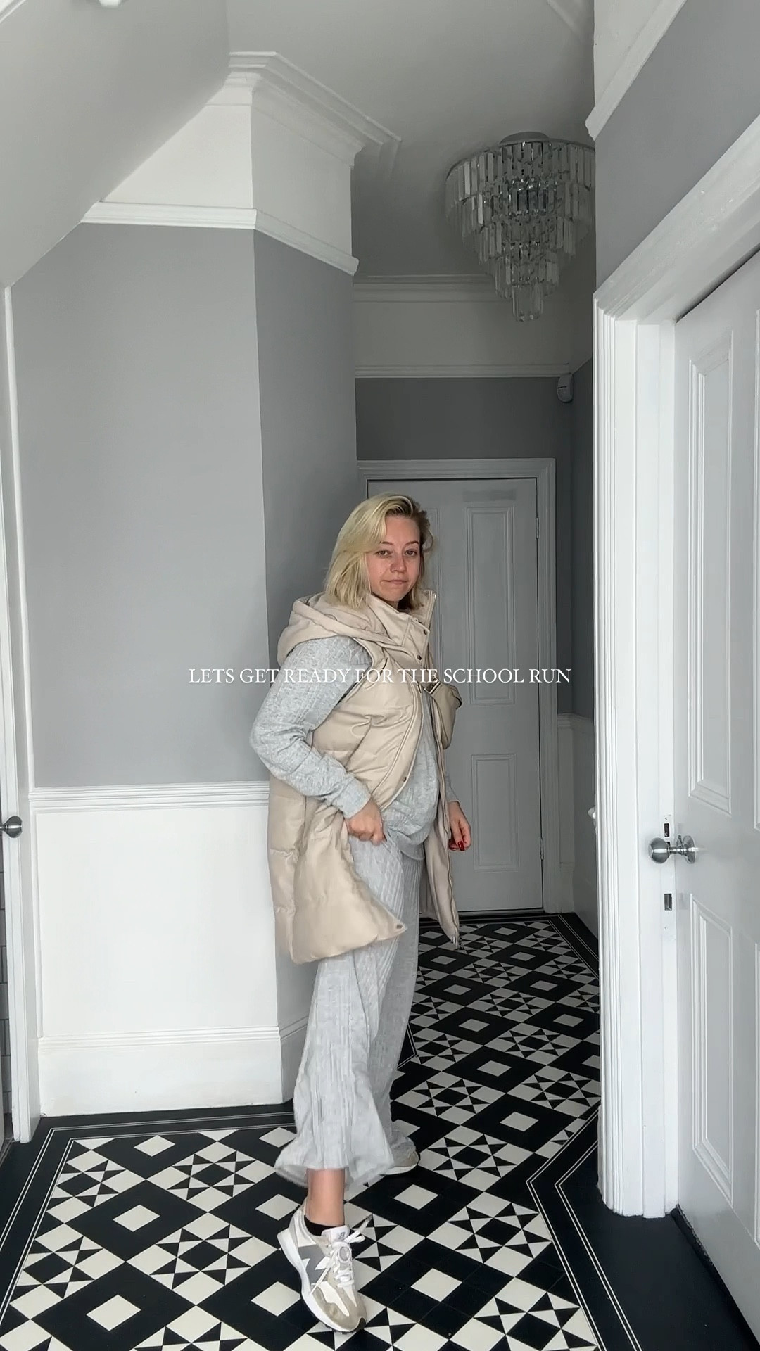 School run outfit breakdown 🤍✨