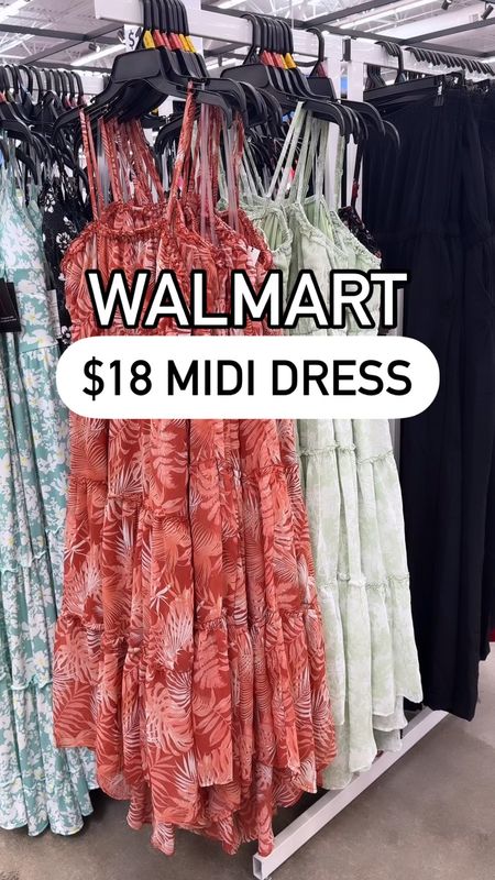 Walmart midi dress, Walmart outfit, Walmart fashion, Walmart try on, summer dress 

Medium 

#LTKVideo #LTKStyleTip #LTKFindsUnder50