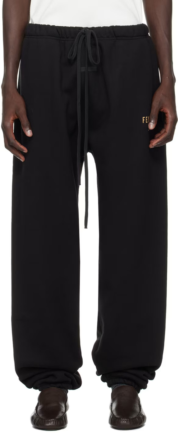 Black Essentials Sweatpants | SSENSE