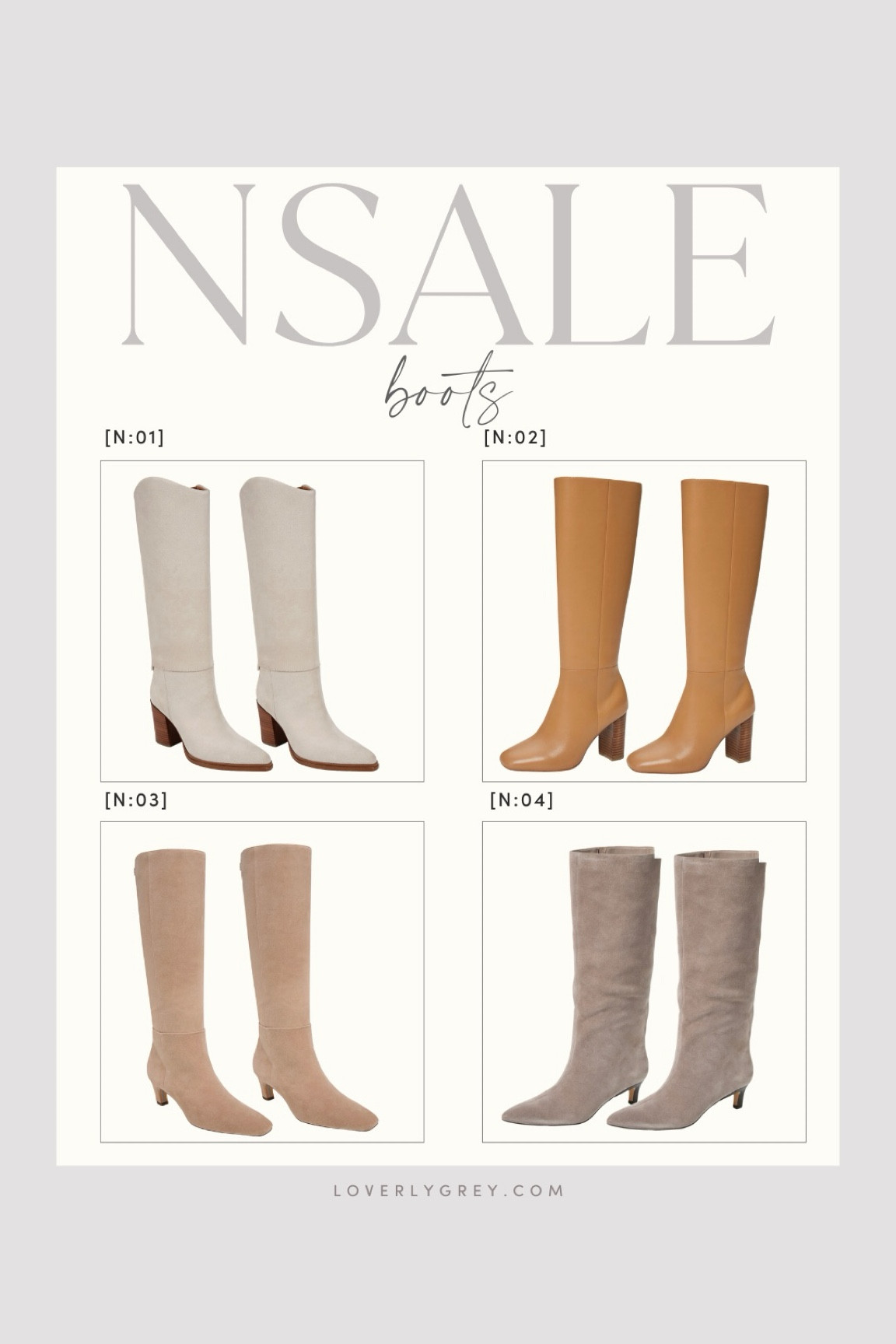 NSALE is where I invest in items I know I wear and love! Boots are some of my favorites to grab! Only a few days til it starts! 


Loverly grey, NSALE, Nordstrom, sale, boots, shoes, fall shoes 

#LTKxNSale #LTKShoeCrush