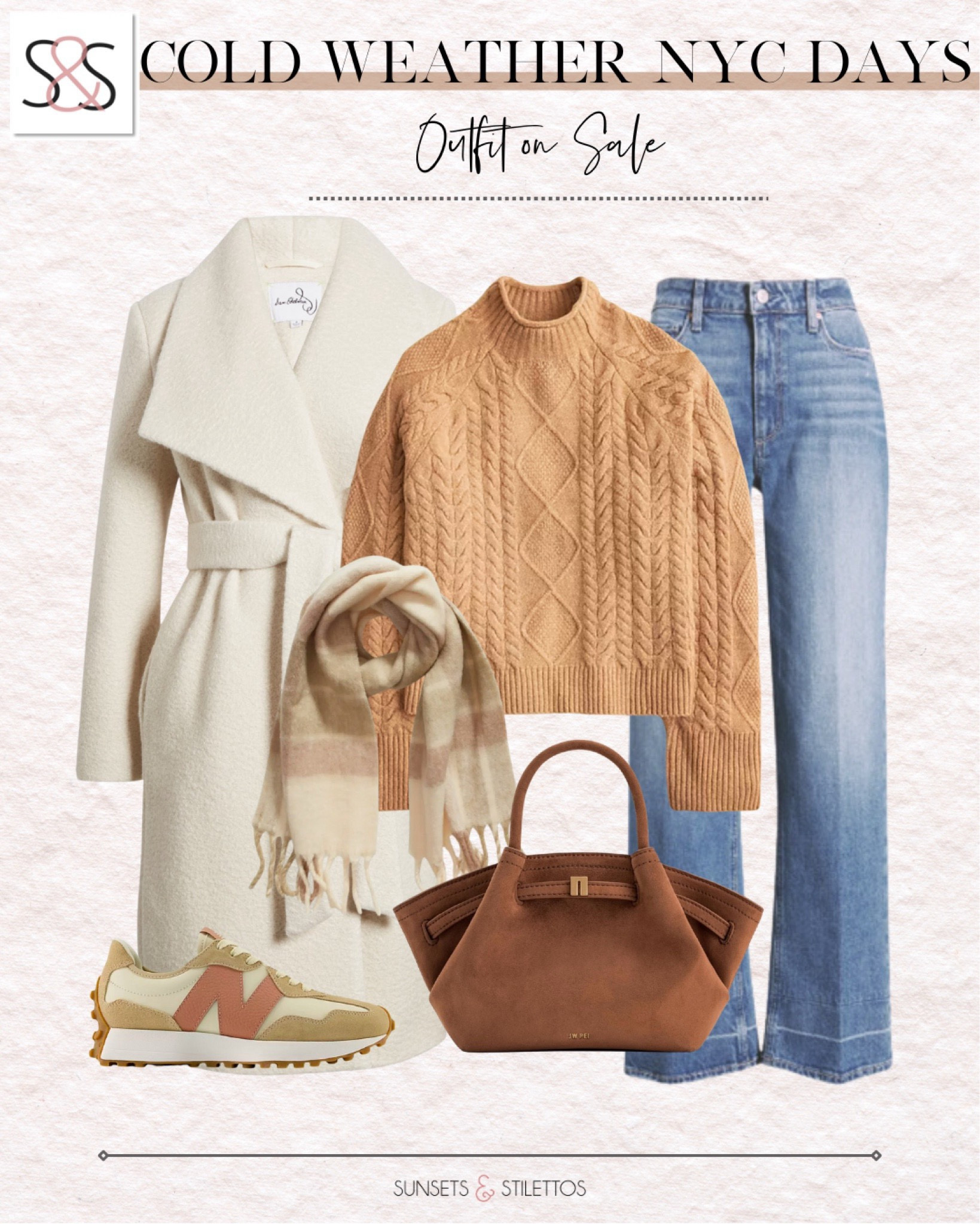 This long coat is perfect for winter, city travel, or workwear! Loving the neutral new balance sneakers!

Sunsets and Stilettos, sweater, wide leg jeans 

#LTKWorkwear #LTKOver40 #LTKTravel