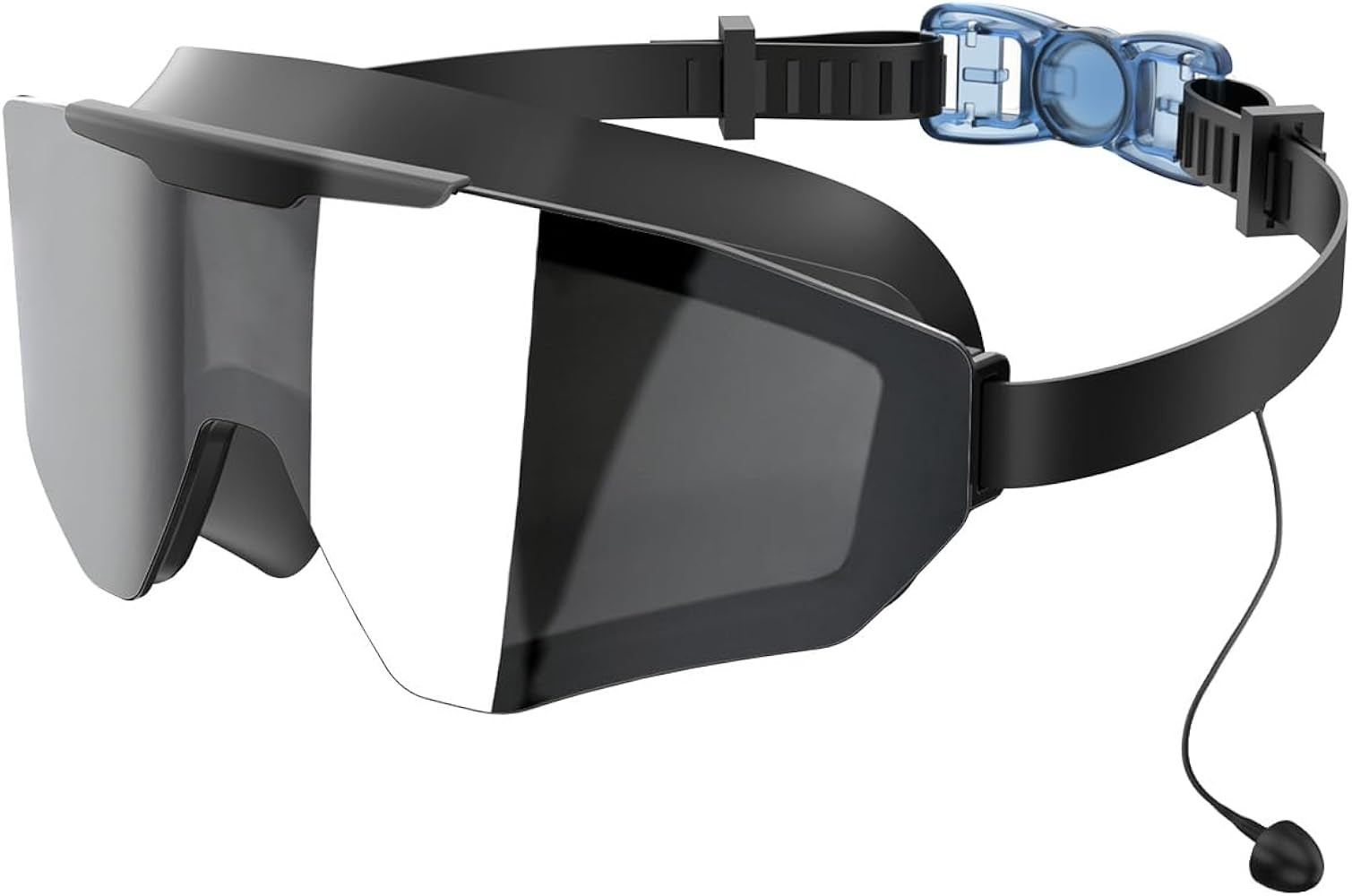 Swim Goggles with Earplugs, Wide View Anti UV Fog Swimming Goggles, 3-Color UV Lens Swim Glasses ... | Amazon (US)