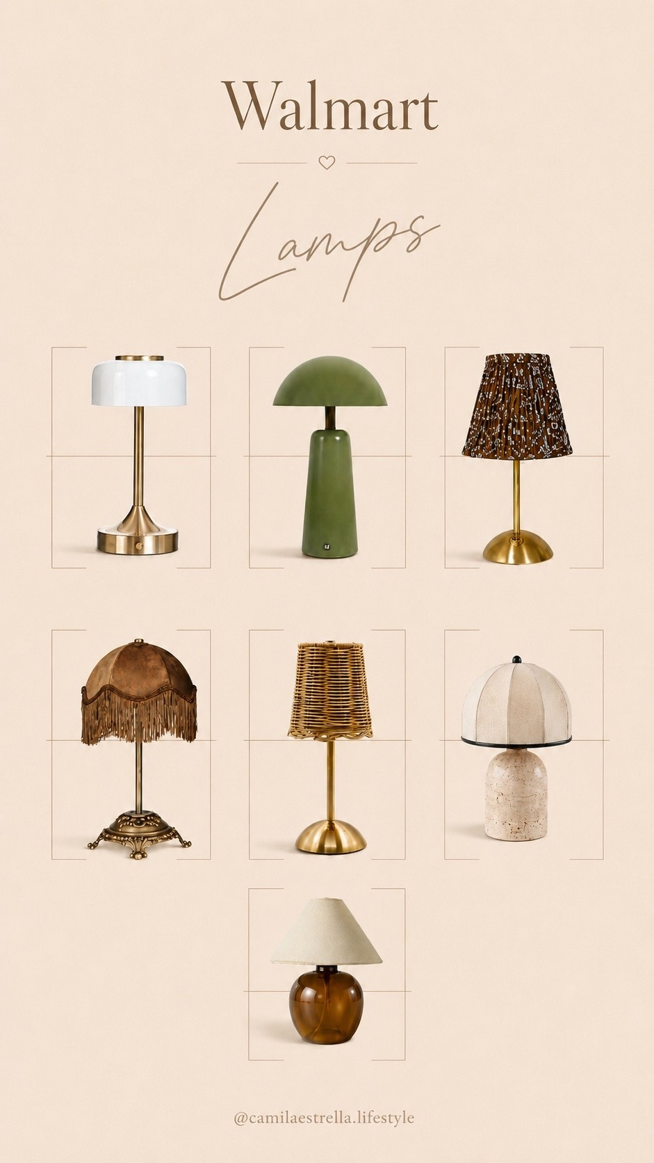 Walmart lamp finds 🤎✨ Cozy, stylish & budget-friendly.

#LTKSaleAlert #LTKSeasonal #LTKHome