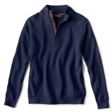 Merino/Cotton Quarter-Button Sweater | Orvis (US)