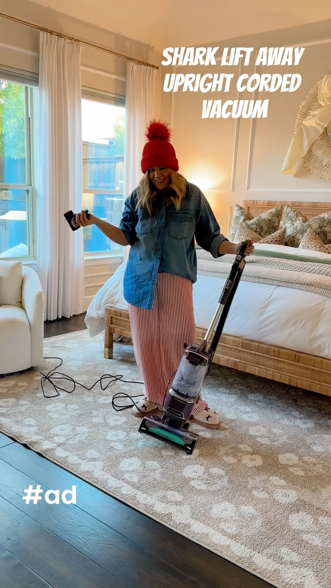#ad I don’t gatekeep a good home deal—@QVC has the Shark Lift-Away Upright on sale today, and it’s honestly one of the best vacuums I’ve ever used. Powerful suction, easy to maneuver, mess-proof for pets and kids, and the Lift-Away feature? Life. Changing. Grab it while it’s marked down! #loveqvc