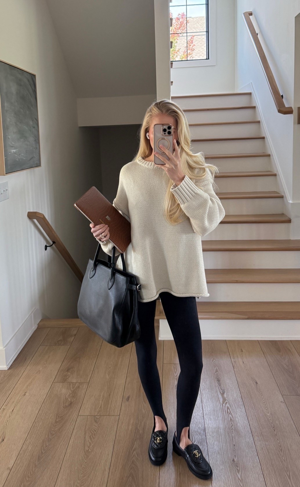 Wearing a small in my sweater and leggings. Shoes are tts, linking similar!
Heaven Mayhem Code: KATHLEEN15
#kathleenpost 

Causual fall outfit, fall fashion, stirrup leggings, work bag, laptop, running errands, school pick up, loafers

#LTKSeasonal #LTKStyleTip