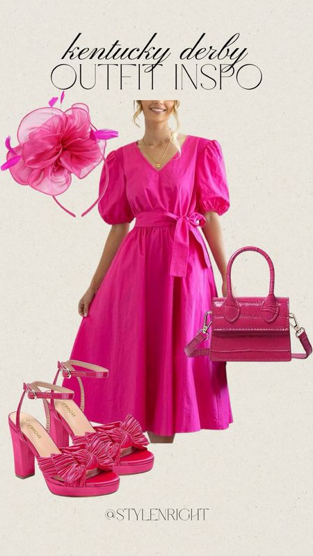 Kentucky Derby Outfit inspo!🐎🤍

Kentucky derby outfit. Spring dress. Monochromatic outfit. Orange dress. Fascinator. 

#LTKSeasonal #LTKstyletip #LTKmidsize