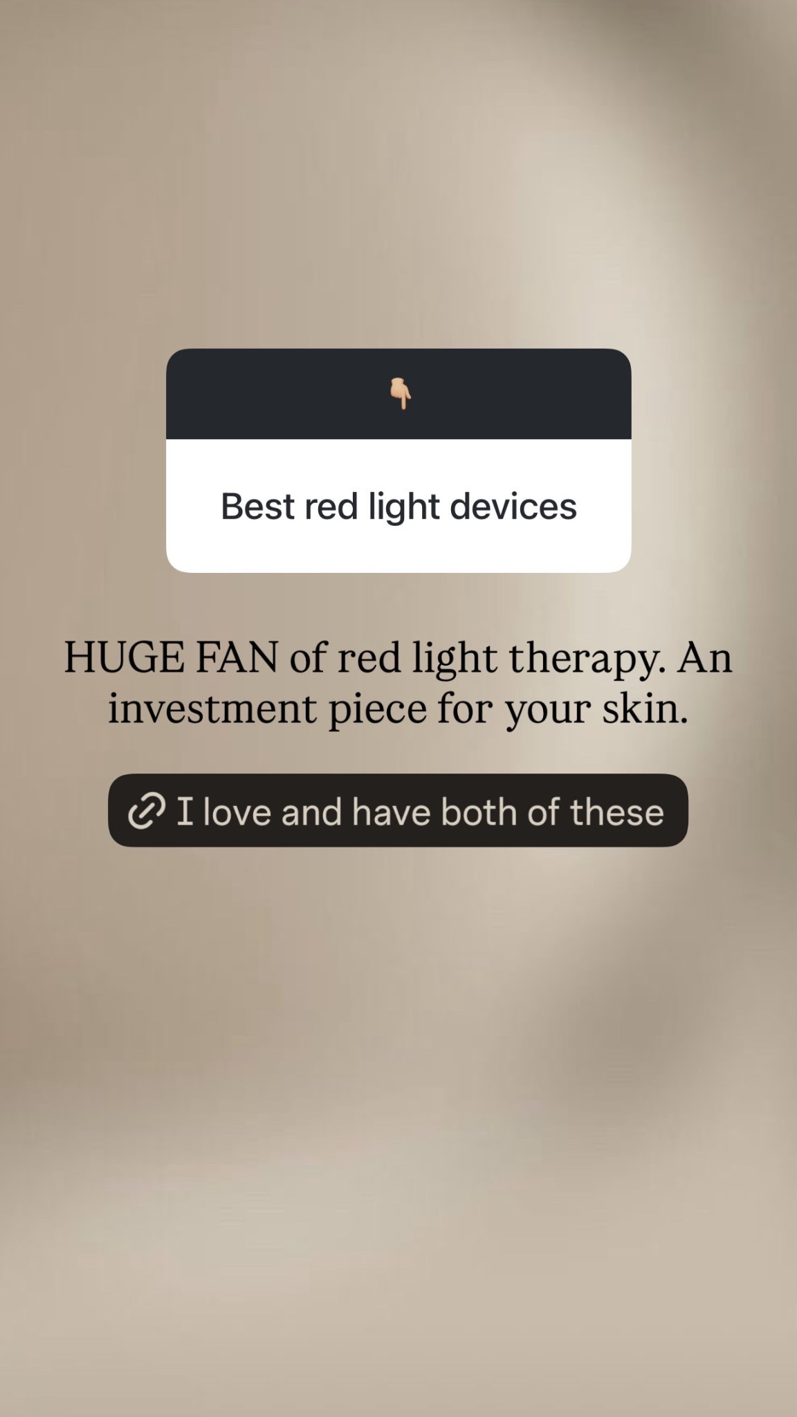 I’m a huge fan of red light therapy. An investment piece for your skin! These are the two I own and love #stylinbyaylin #aylin #beauty

#LTKselfcare #LTKBeauty #LTKMidsize