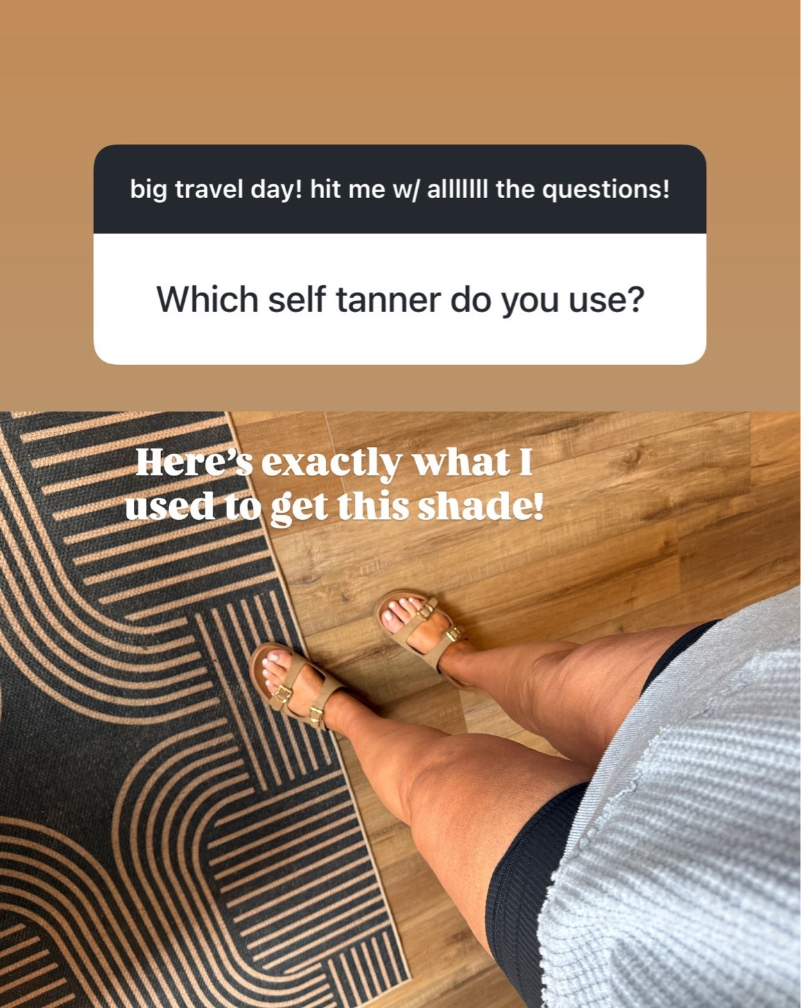 Love this self tanner!!! It keeps developing all day after you wash it off so just keep that in mind!! I alternate between the platinum and the medium every few days

#LTKSaleAlert #LTKTravel #LTKBeauty