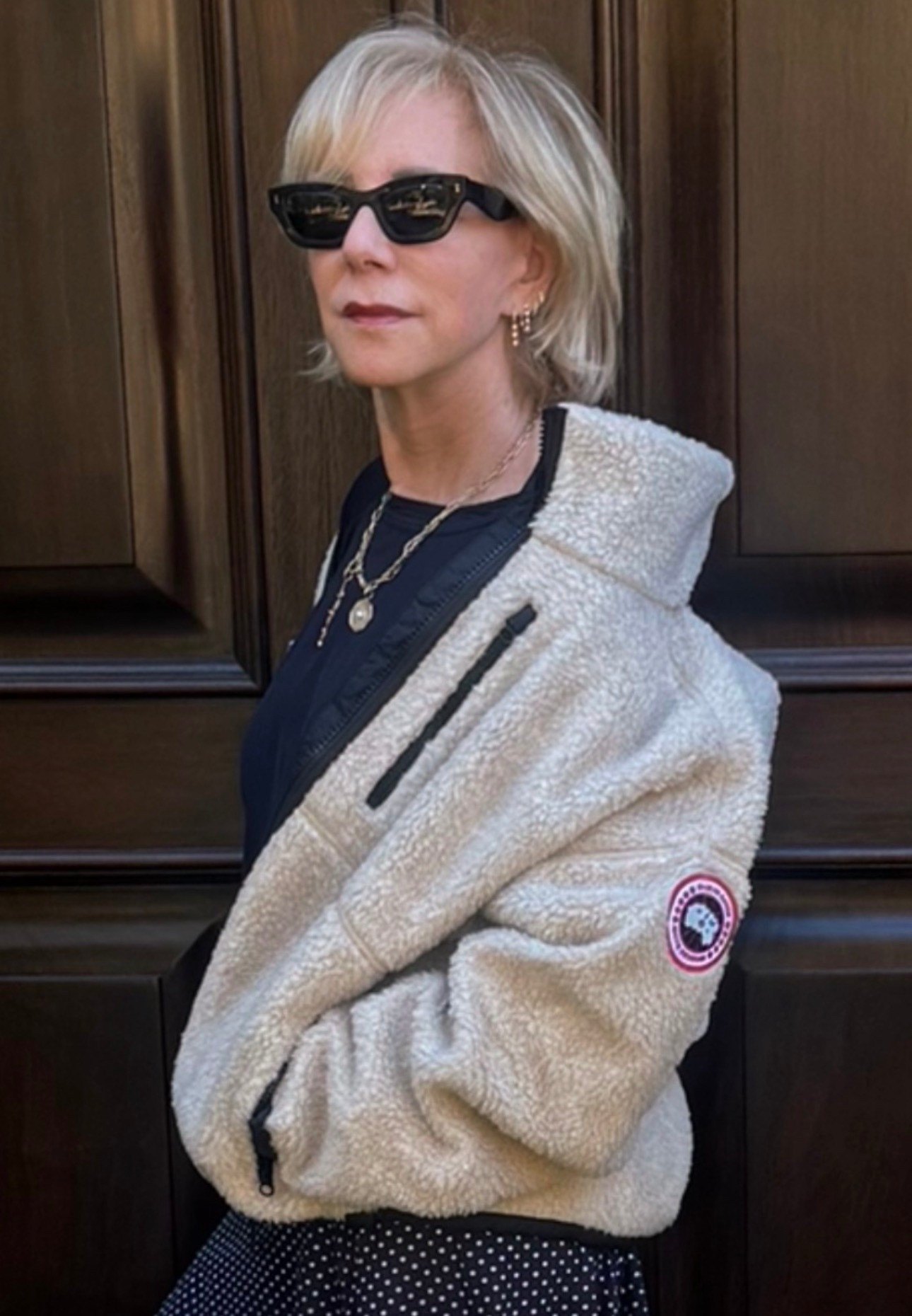 As I didn't post the designer of this comfy fleece, I received numerous DM’s regarding the designer's name.This designer is also known for fabulous winter jackets and raincoats. The label is now visible for you to see and shop! 

#LTKOver40 #LTKStyleTip #LTKSeasonal