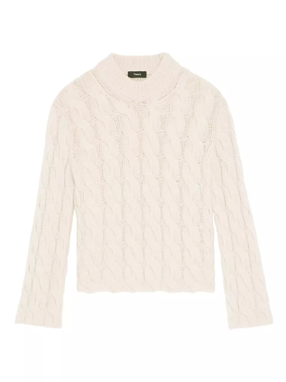 Wool & Cashmere Cable-Knit Sweater | Saks Fifth Avenue