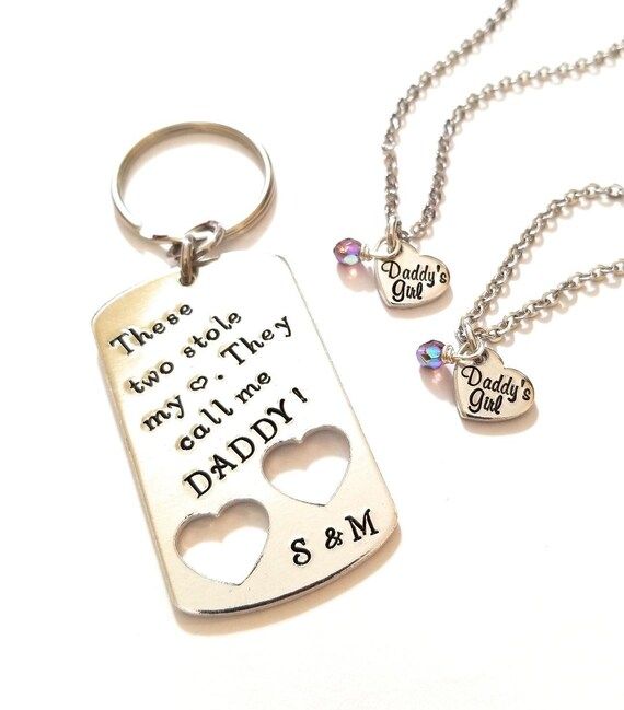 These Two Stole My Heart w/ Initials Under Hearts on Dog Tag / | Etsy | Etsy (US)