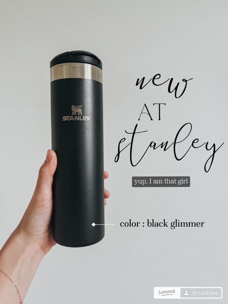 New Stanley Travel tumbler
⭐️⭐️⭐️⭐️⭐️

I love it to go! Perfect water bottle to travel with.  Leak proof! 

#LTKGiftGuide #LTKtravel #LTKunder50