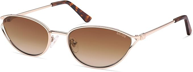 SOJOS Trendy Oval Polarized Sunglasses for Women,Retro 90s Cat Eye Shades SJ1254 | Amazon (US)